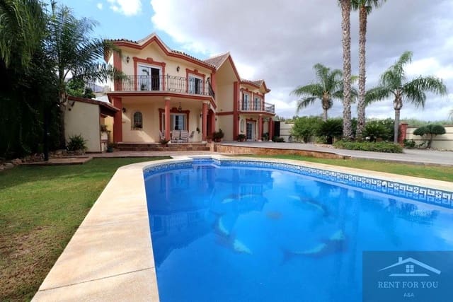 3 soveværelse Villa til leje i Alhaurín el Grande med swimmingpool - € 3.000 (Ref: 9142464)