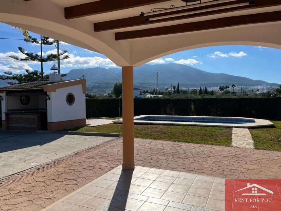 3 soverom Villa til leie i Alhaurin el Grande med svømmebasseng - € 1 900 (Ref: 9452879)