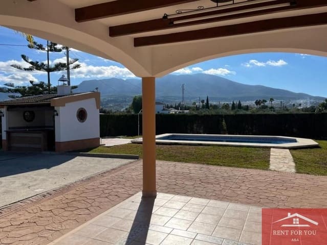 3 soverom Villa til leie i Alhaurín el Grande med svømmebasseng - € 1 900 (Ref: 9452879)