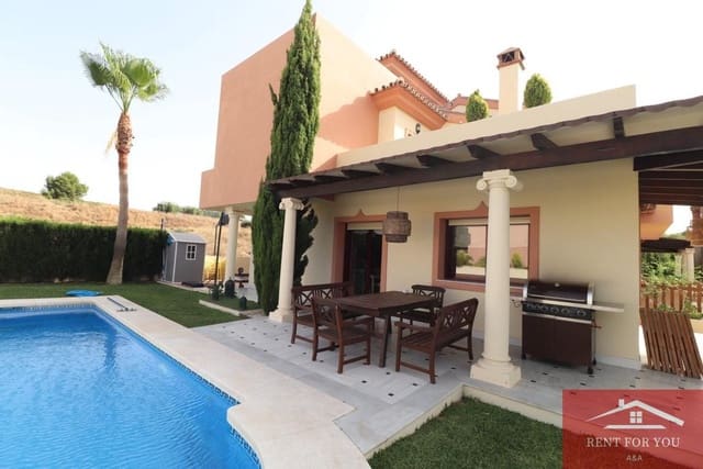 4 sypialnia Willa do wynajęcia w Coín z basenem - 2 500 € (Ref: 9968009)