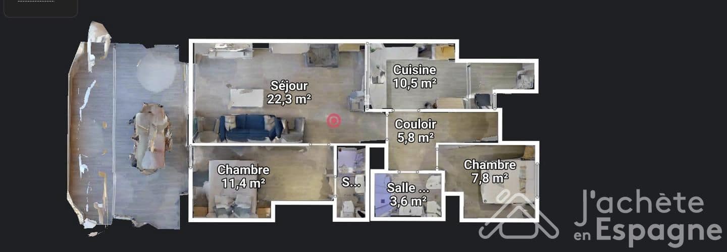 Piso de 2 habitaciones en Arenales del Sol en venta con garaje - 350.000 € (Ref: 10116095)