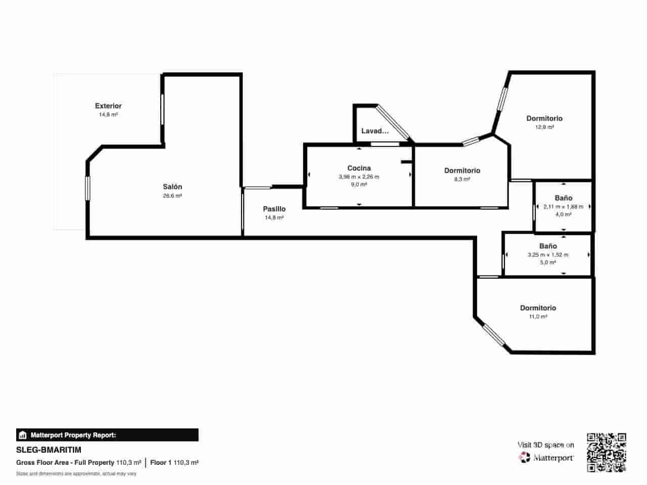3 bedroom Penthouse for sale in Benicarlo with garage - € 225,000 (Ref: 10116105)