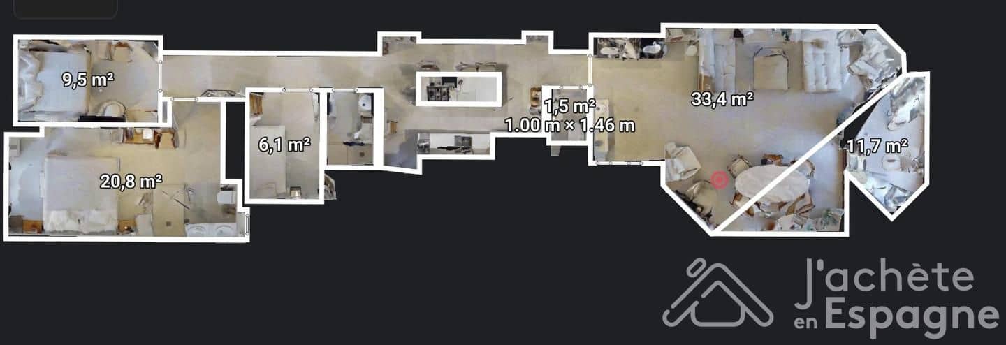 3 sovrum Lägenhet till salu i Alicante stad - 799 000 € (Ref: 10116143)