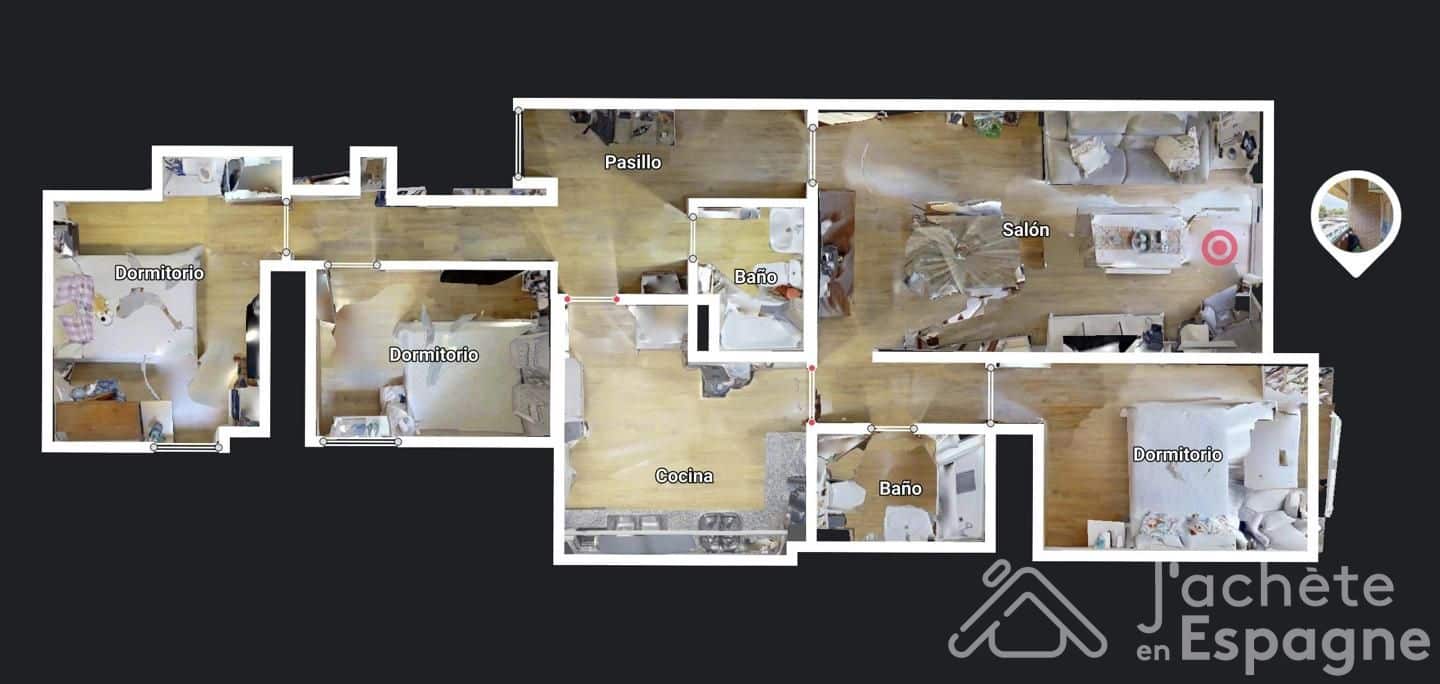 3 slaapkamer Flat te koop in L'Eliana met garage - € 358.000 (Ref: 10116156)