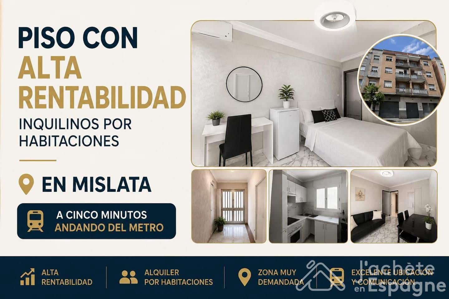 5 bedroom Flat for sale in Valencia city - € 210,000 (Ref: 10116170)