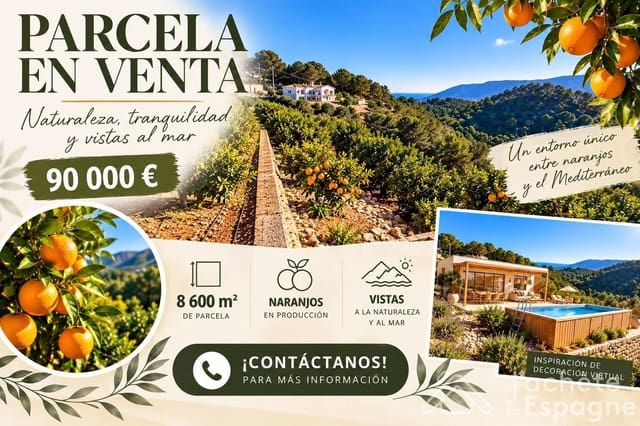 Grunde uden byggetilladelser til salg i Benifairó de la Valldigna - € 90.000 (Ref: 10136217)
