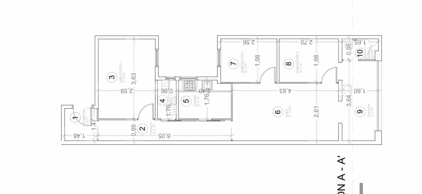 3 soveværelse Lejlighed til salg i Barcelona by - € 414.000 (Ref: 10163917)