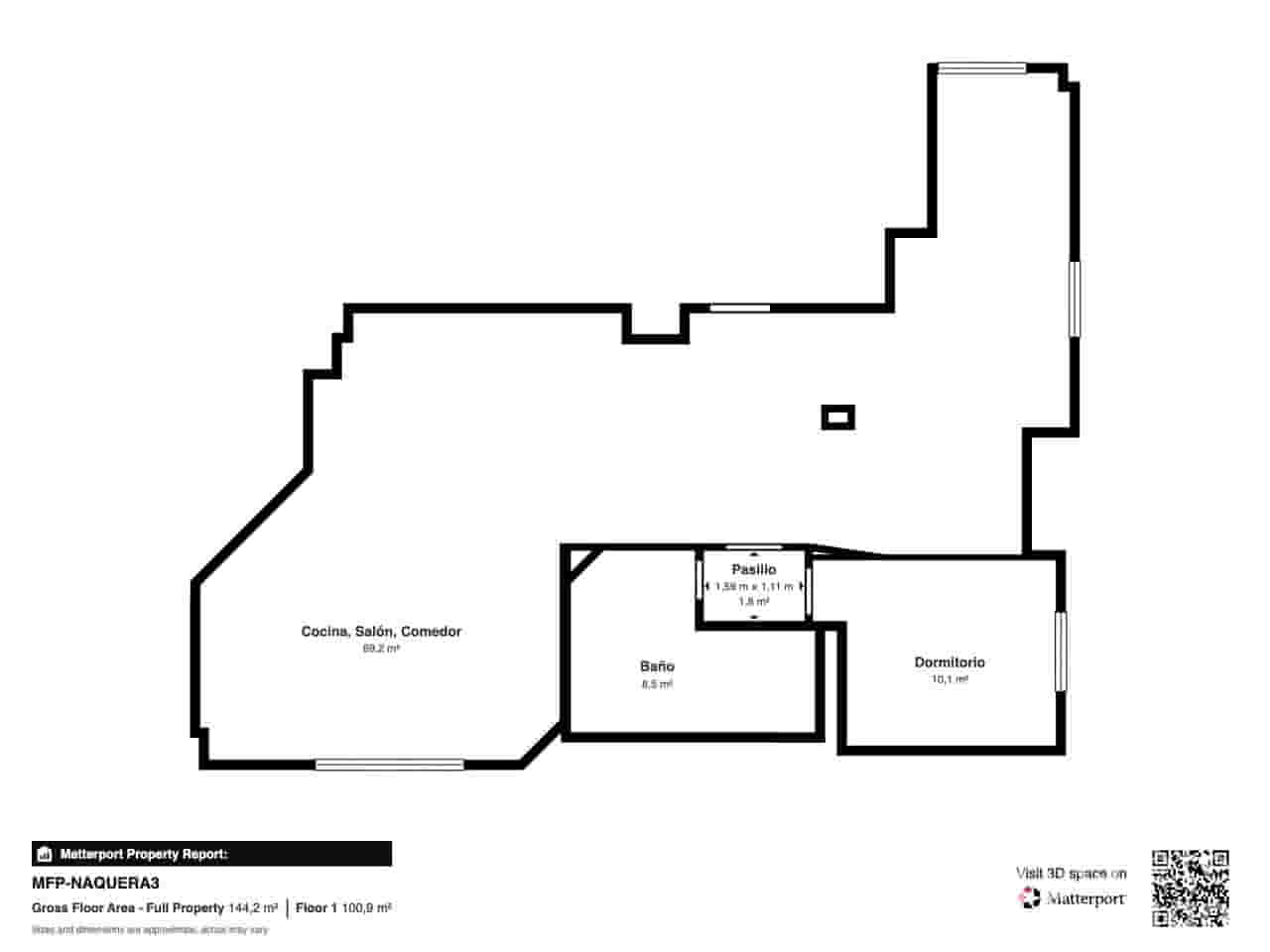 2 sypialnia Penthouse na sprzedaż w Naquera z basenem garażem - 450 000 € (Ref: 10183212)