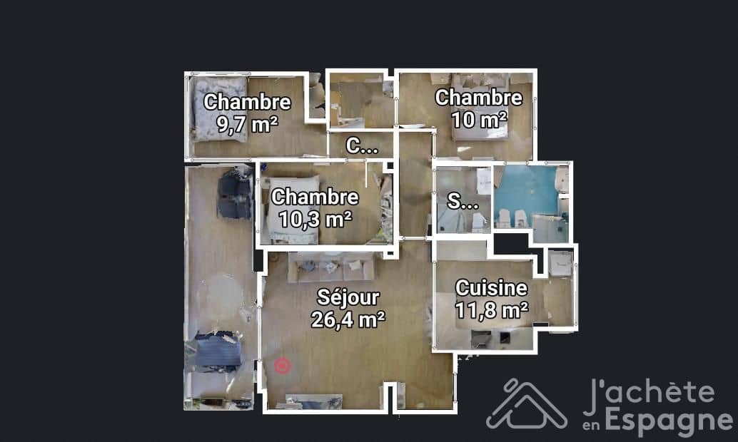 3 slaapkamer Flat te koop in Cabo de las Huertas met zwembad garage - € 649.000 (Ref: 10185982)
