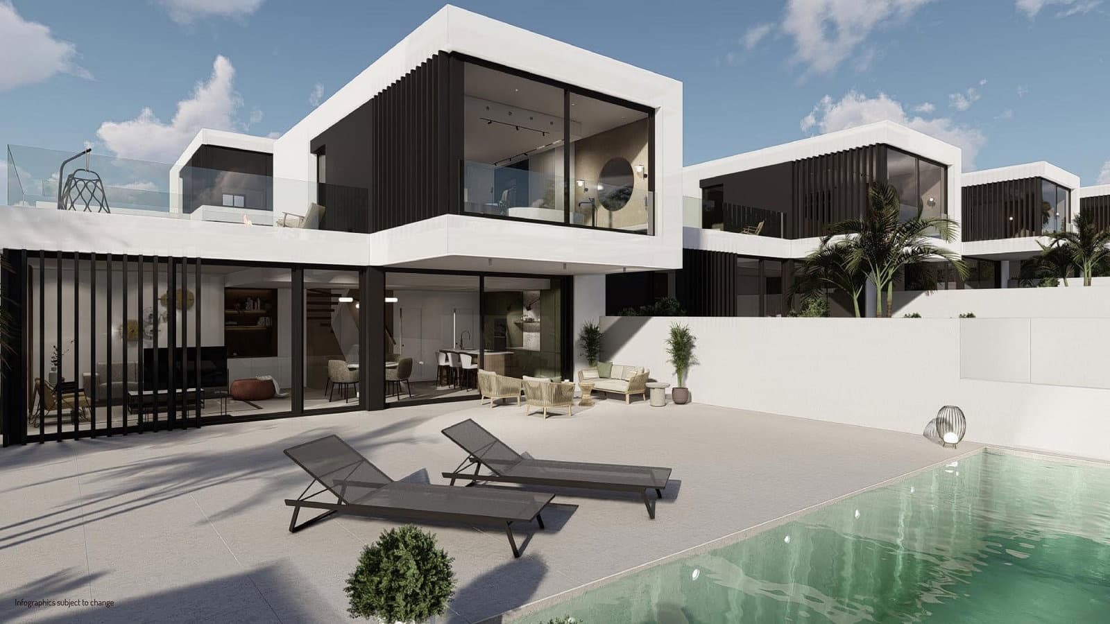 Chalet de 4 habitaciones en Benijófar en venta con piscina garaje - 775.000 € (Ref: 8880586)