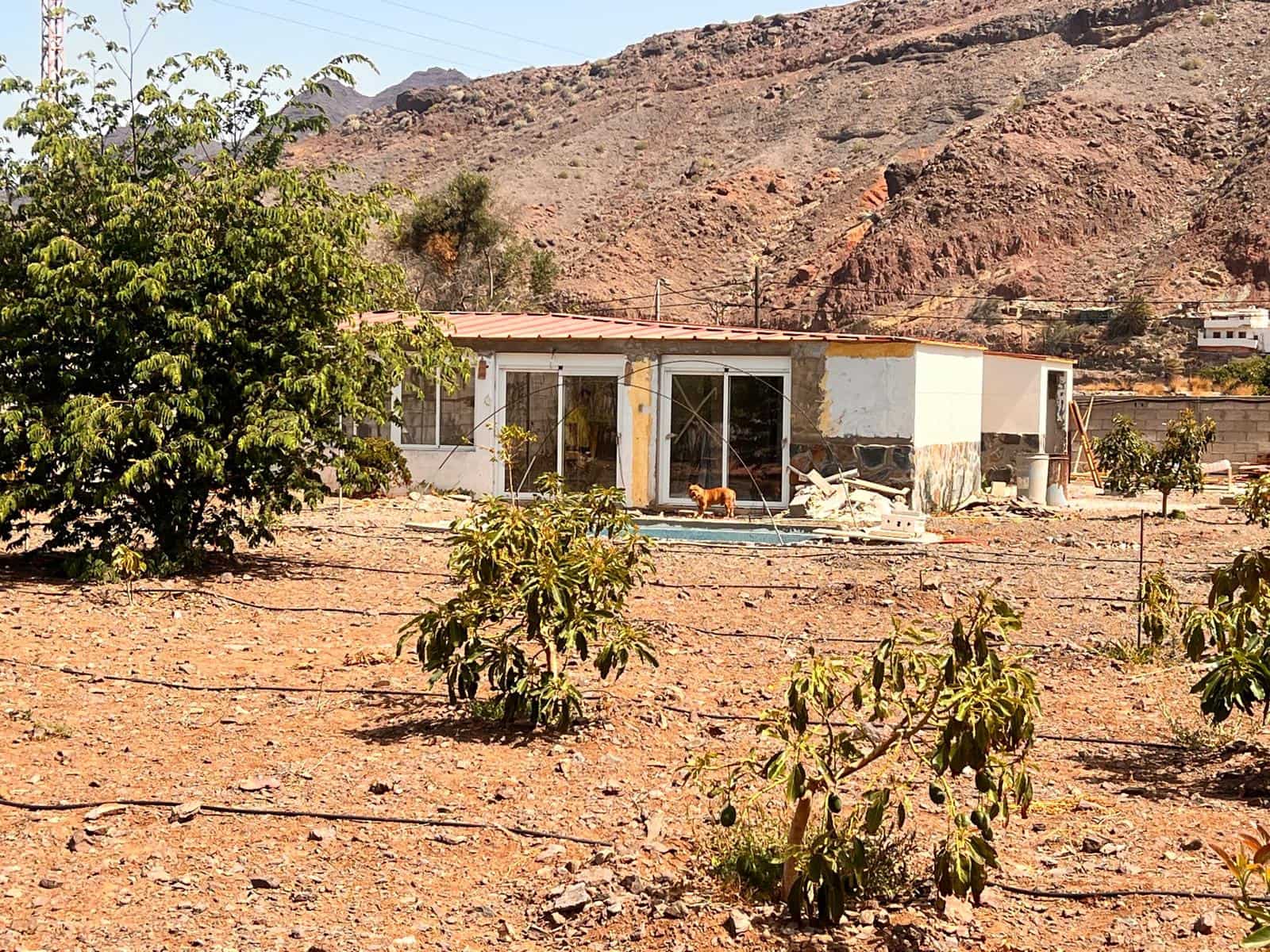 2 soveværelse Finca/Landehus til salg i La Aldea de San Nicolas med swimmingpool - € 300.000 (Ref: 8466753)