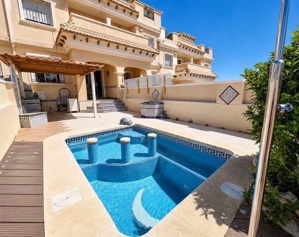 3 makuuhuone Omakotitalo myytävänä paikassa Villamartin, Orihuela mukana uima-altaan - 238 900 € (Ref: 10085211)