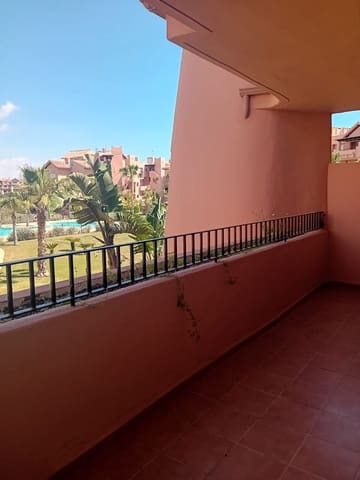 1 slaapkamer Appartement te huur in Mar Menor Golf Resort, Torre-Pacheco met zwembad garage - € 850 (Ref: 8960685)