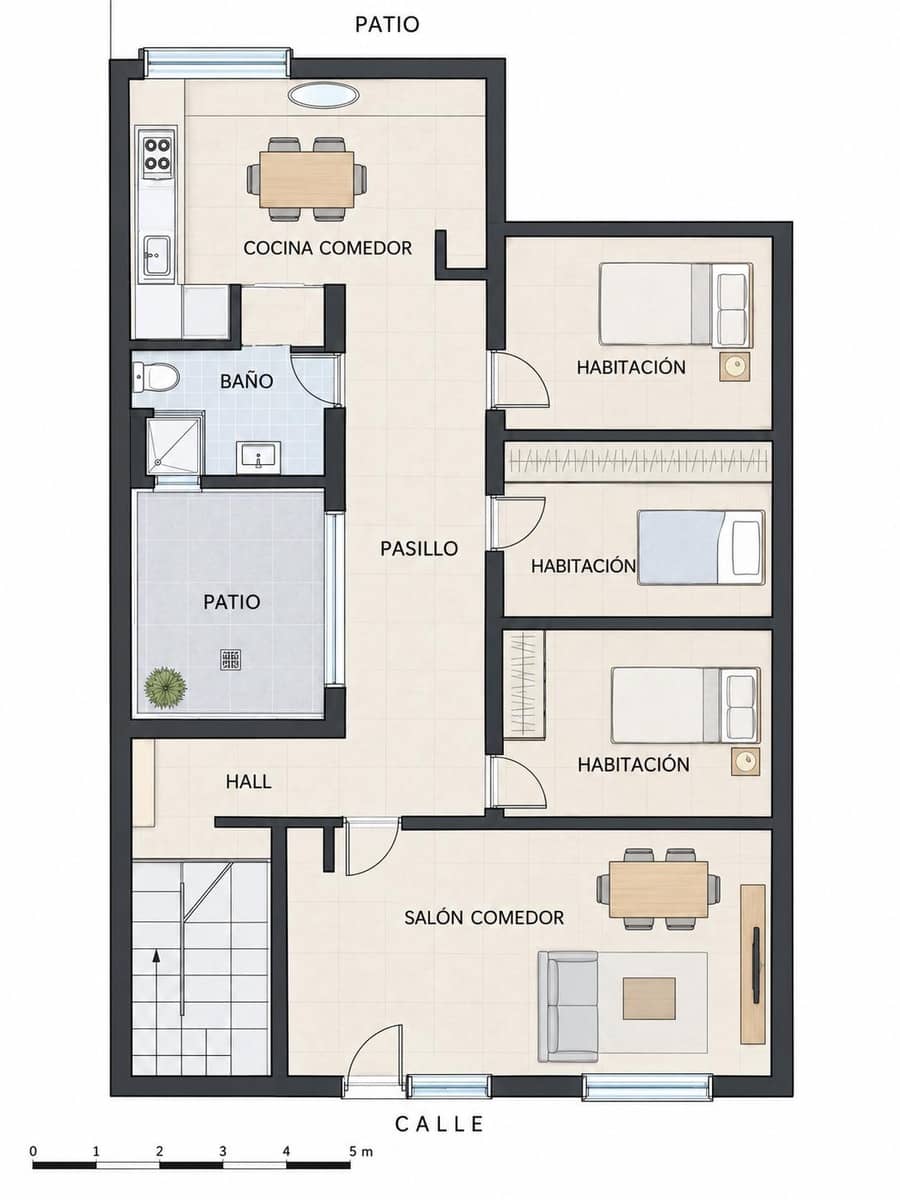 3 bedroom Flat for sale in San Fernando - € 190,000 (Ref: 10086346)