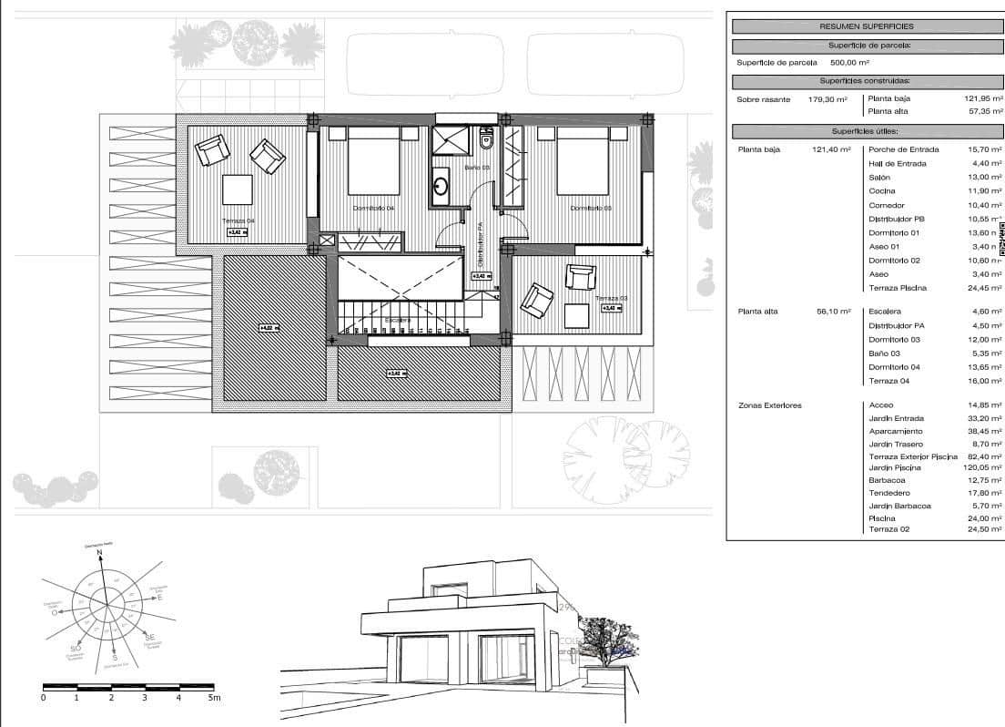 Chalet de 4 habitaciones en Conil de la Frontera en venta con piscina garaje - 980.000 € (Ref: 9548405)