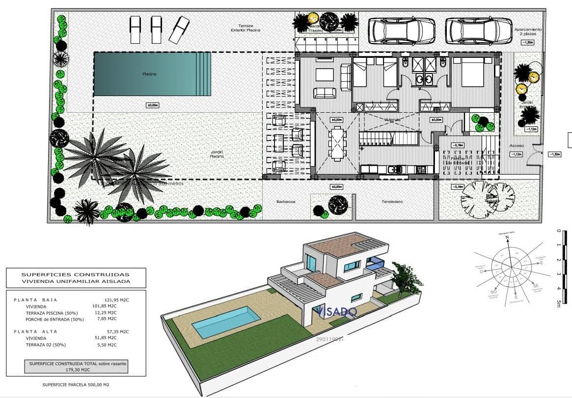 Chalet de 4 habitaciones en Conil de la Frontera en venta con piscina garaje - 980.000 € (Ref: 9548405)