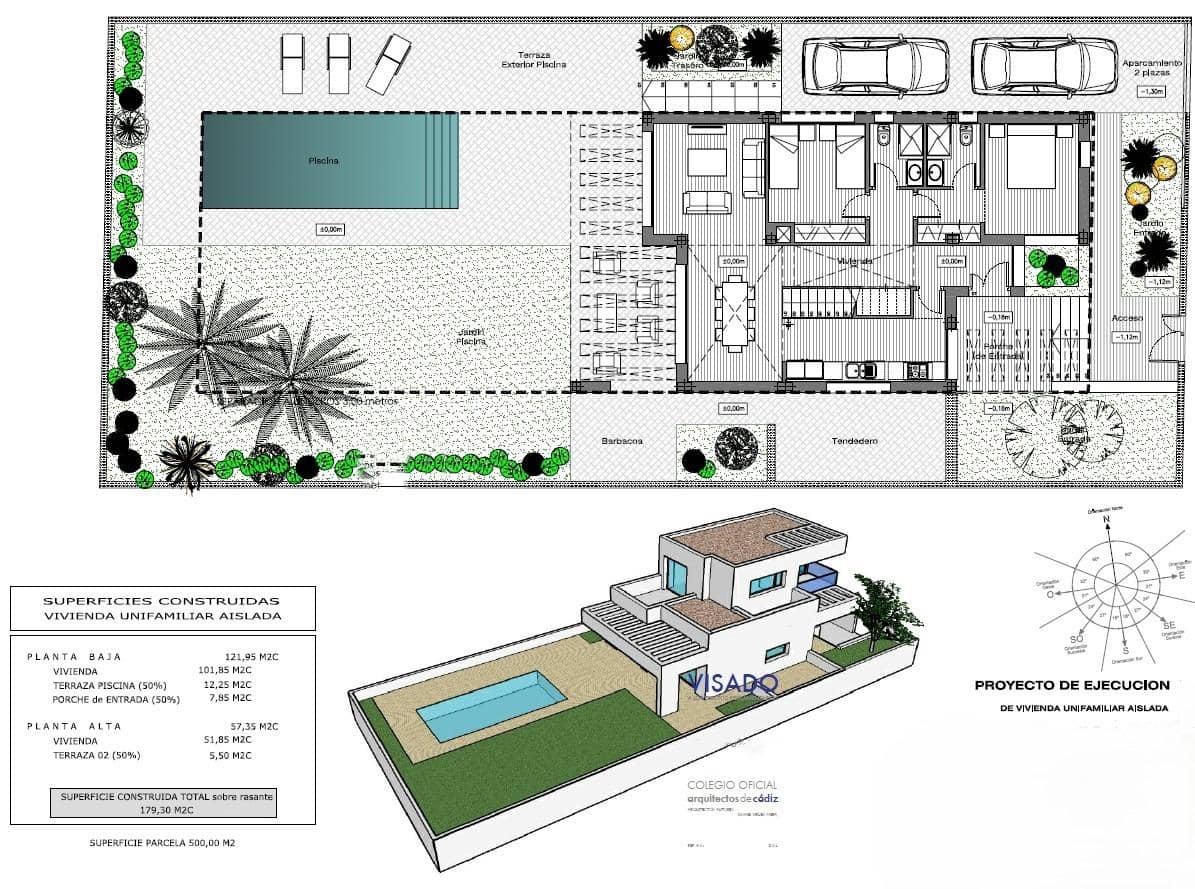 4 bedroom Villa for sale in Conil de la Frontera with pool garage - € 980,000 (Ref: 9548405)