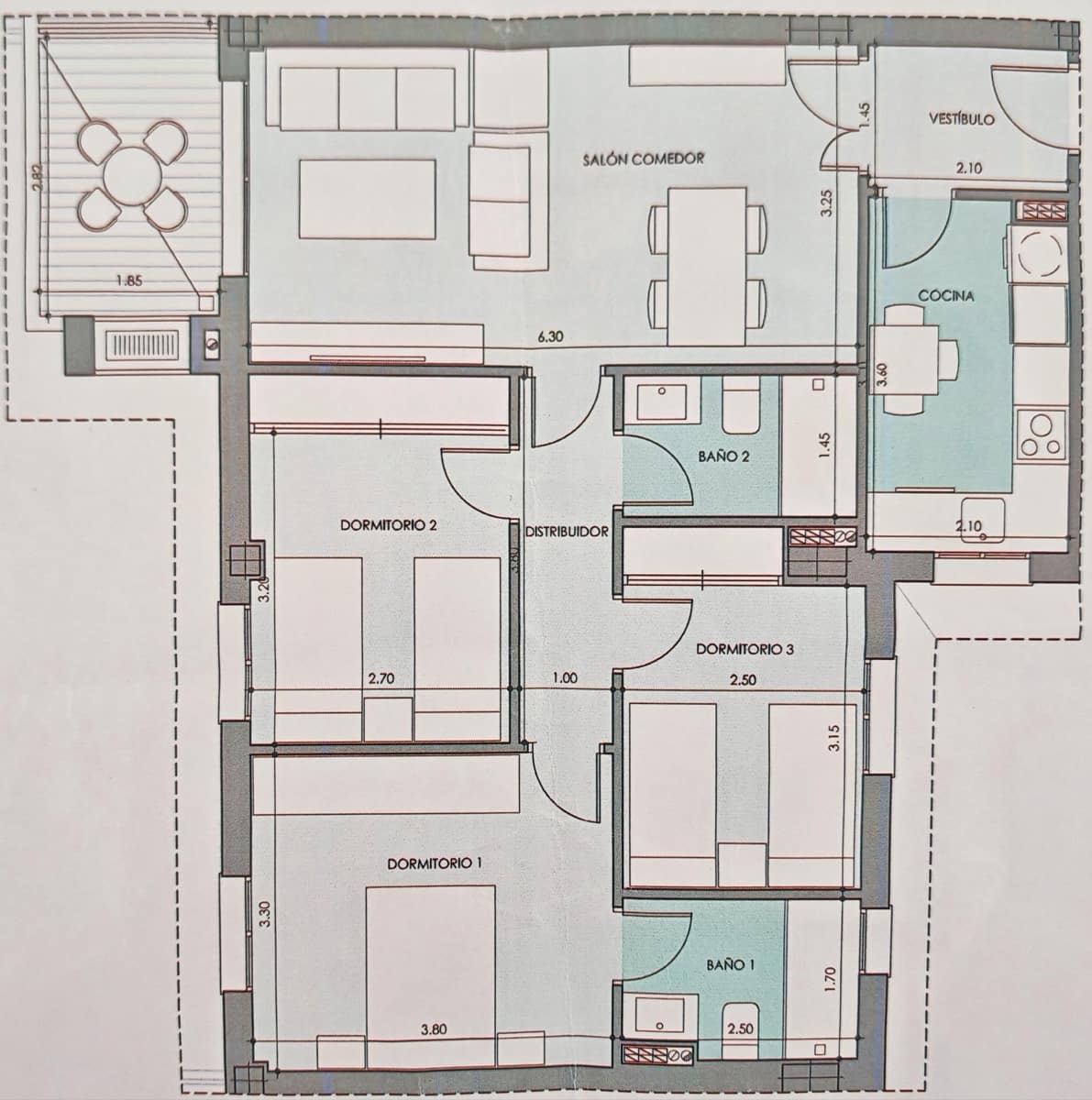3 sovrum Lägenhet till salu i Puerto Real med pool garage - 285 000 € (Ref: 9799414)