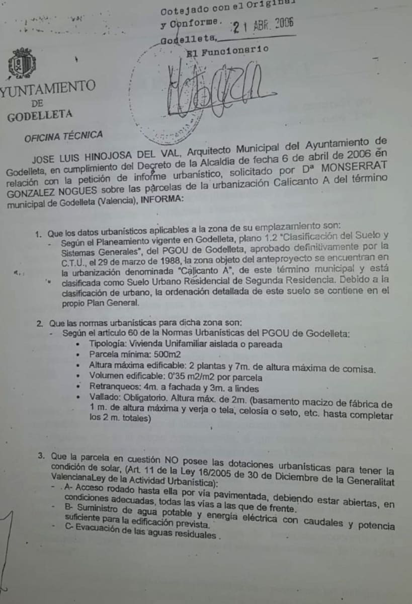 Grunde uden byggetilladelser til salg i Godelleta - € 50.000 (Ref: 7291891)