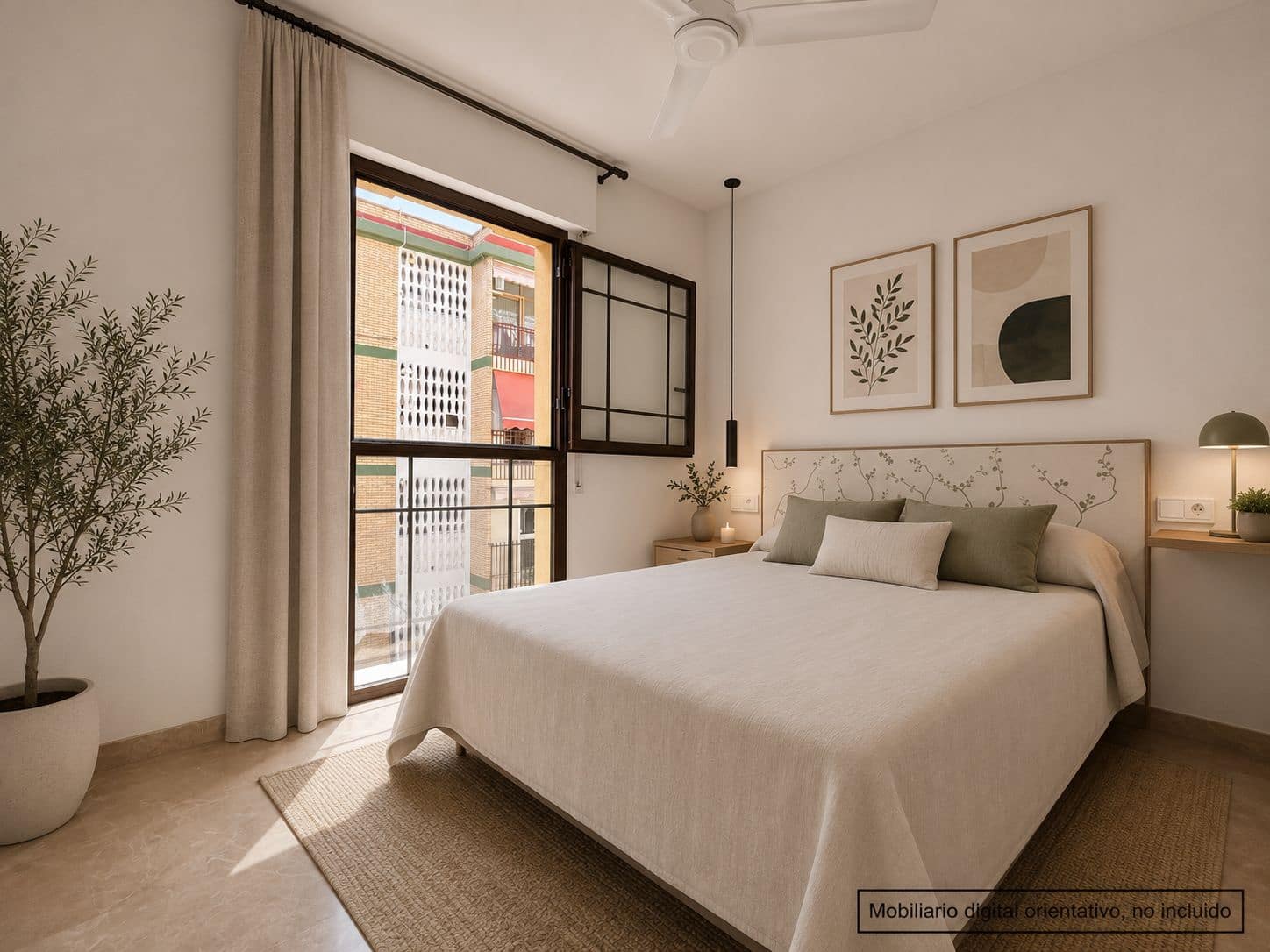 1 sovrum Lägenhet till salu i Malaga stad - 240 000 € (Ref: 10033216)