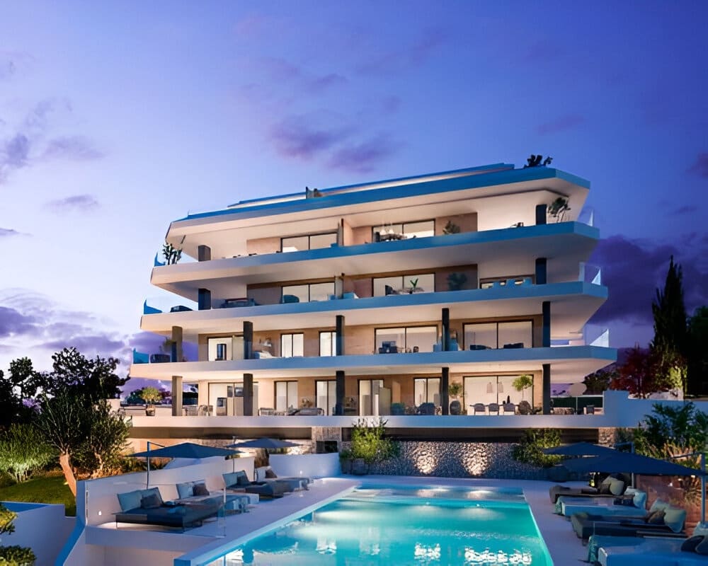 2 soverom Penthouse til salgs i Fuengirola med svømmebasseng - € 1 037 000 (Ref: 10094044)