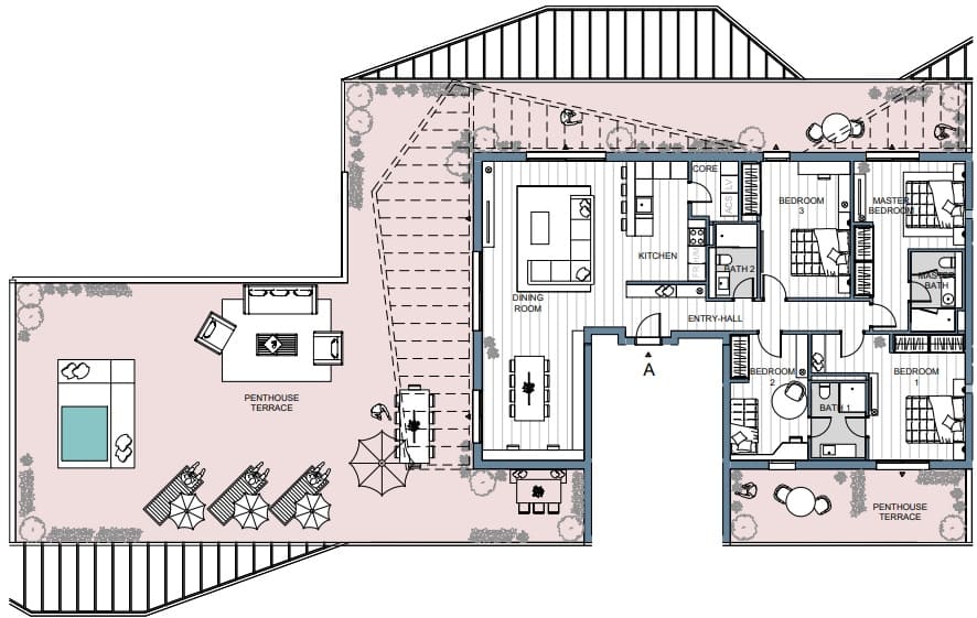4 Zimmer Penthouse zu verkaufen in Mijas mit Pool Garage - 1.050.000 € (Ref: 8894080)