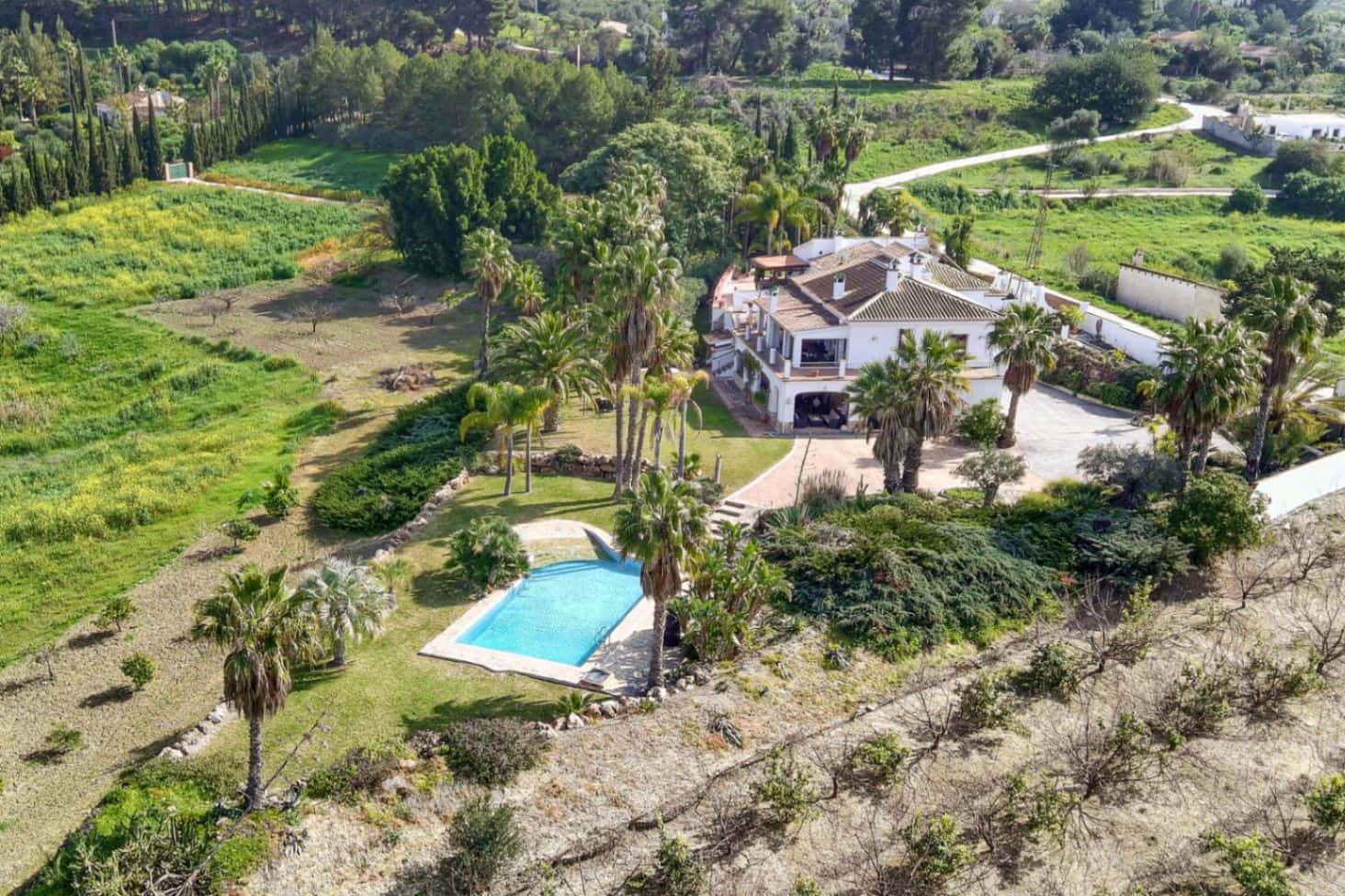 5 sypialnia Finka/Dom wiejski na sprzedaż w Alhaurin el Grande z basenem garażem - 1 445 000 € (Ref: 8969352)