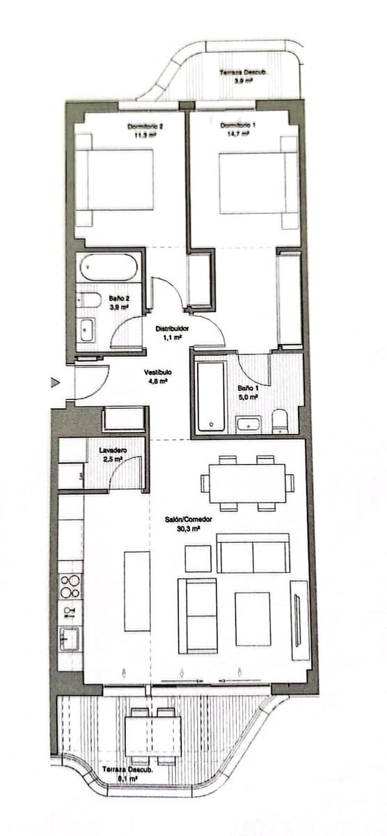 2 bedroom Apartment for sale in Torremolinos with pool - € 749,900 (Ref: 9223675)