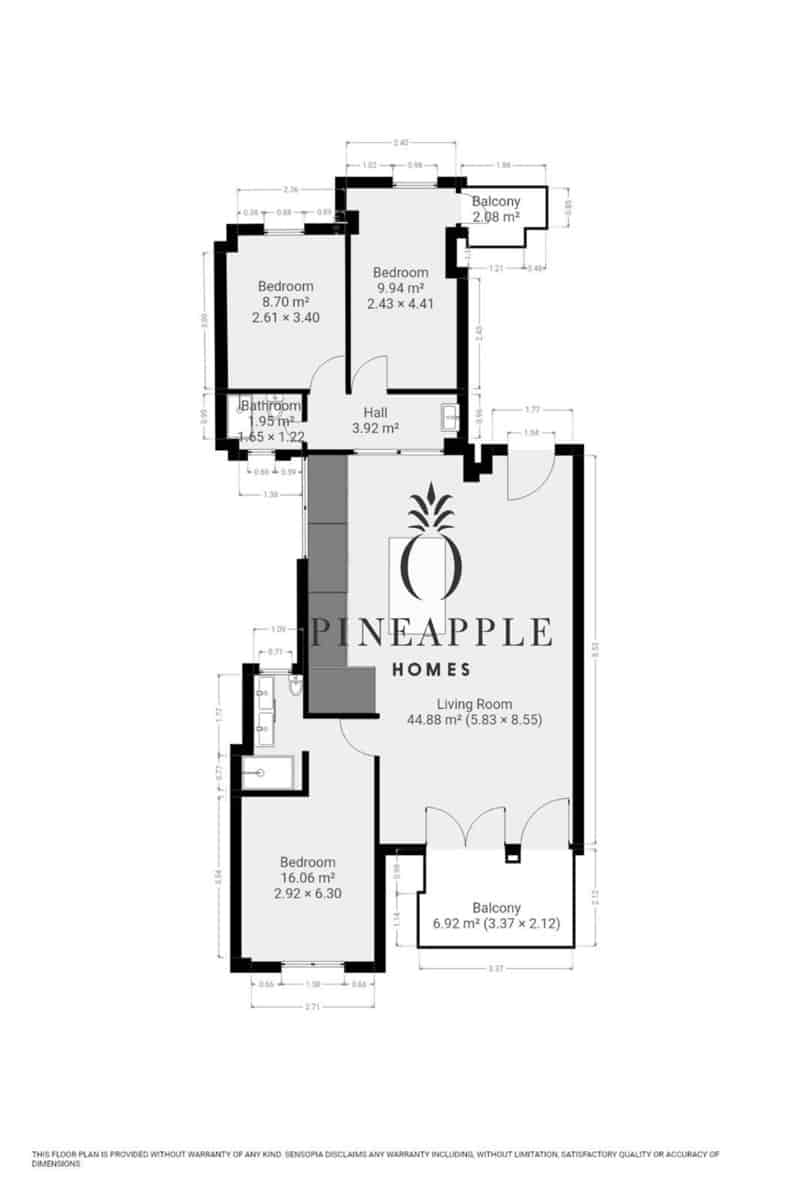 3 soverom Leilighet til salgs i Malaga by - € 890 000 (Ref: 9539713)