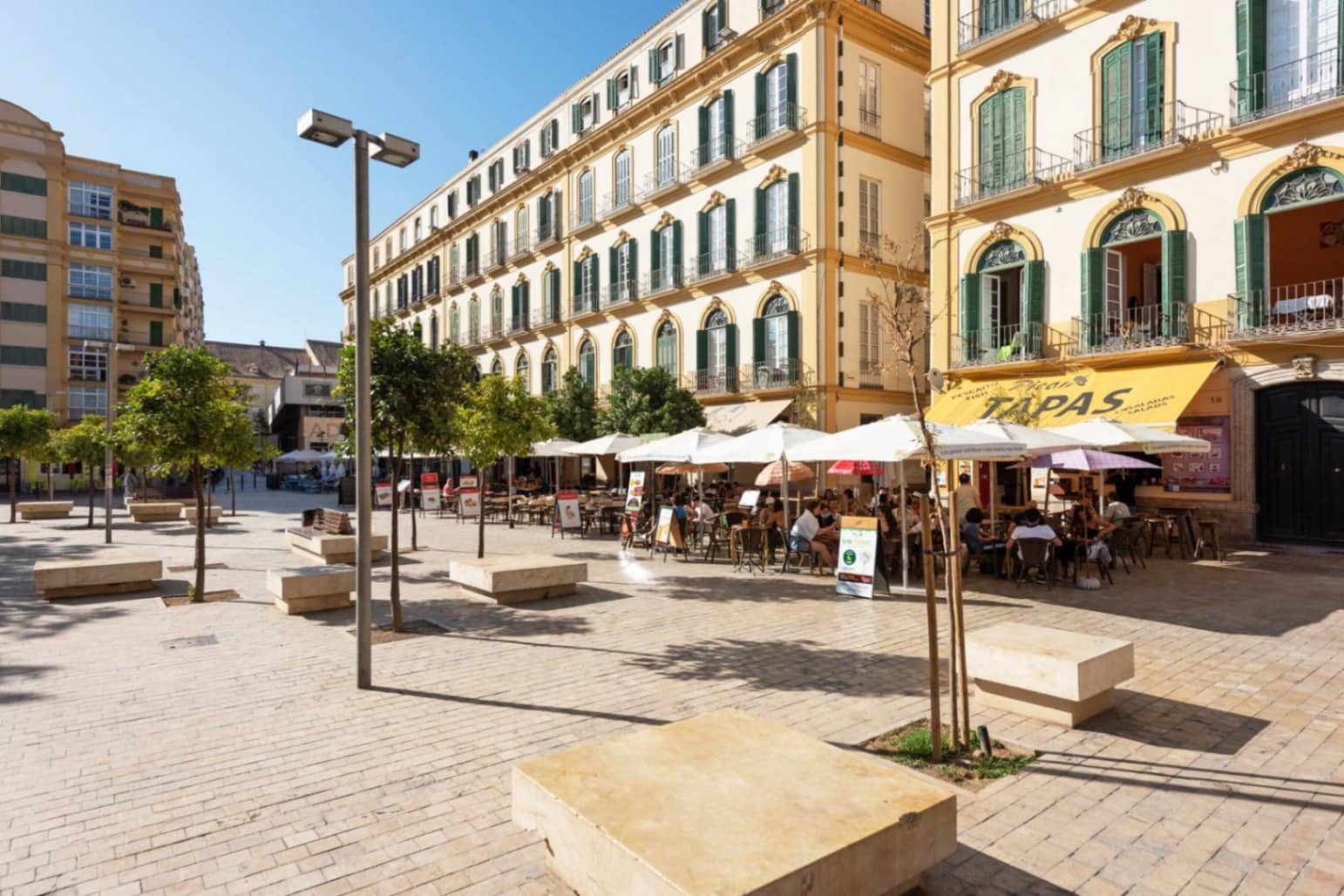 1 makuuhuone Kattohuoneisto myytävänä paikassa Malaga kaupunki mukana uima-altaan - 295 000 € (Ref: 9545914)