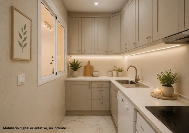 2 makuuhuone Huoneisto myytävänä paikassa Centro Historico, Málaga kaupunki - 355 000 € (Ref: 9874139)