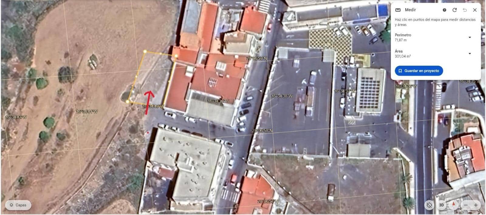 Terreno para Construção para venda em Granadilla de Abona - 86 000 € (Ref: 8676181)