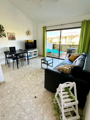 1 makuuhuone Huoneisto vuokrattavana paikassa Amarilla Golf, San Miguel de Abona mukana uima-altaan - 1 100 € (Ref: 9001133)