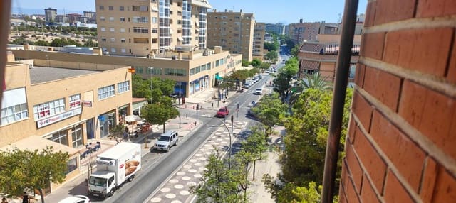 3 soveværelse Penthouse til leje i San Gabriel, Alicante by med garage - € 1.100 (Ref: 9104795)
