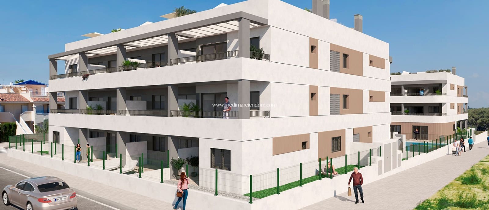 1 quarto Apartamento para venda em Pilar de la Horadada com piscina garagem - 157 000 € (Ref: 7251670)