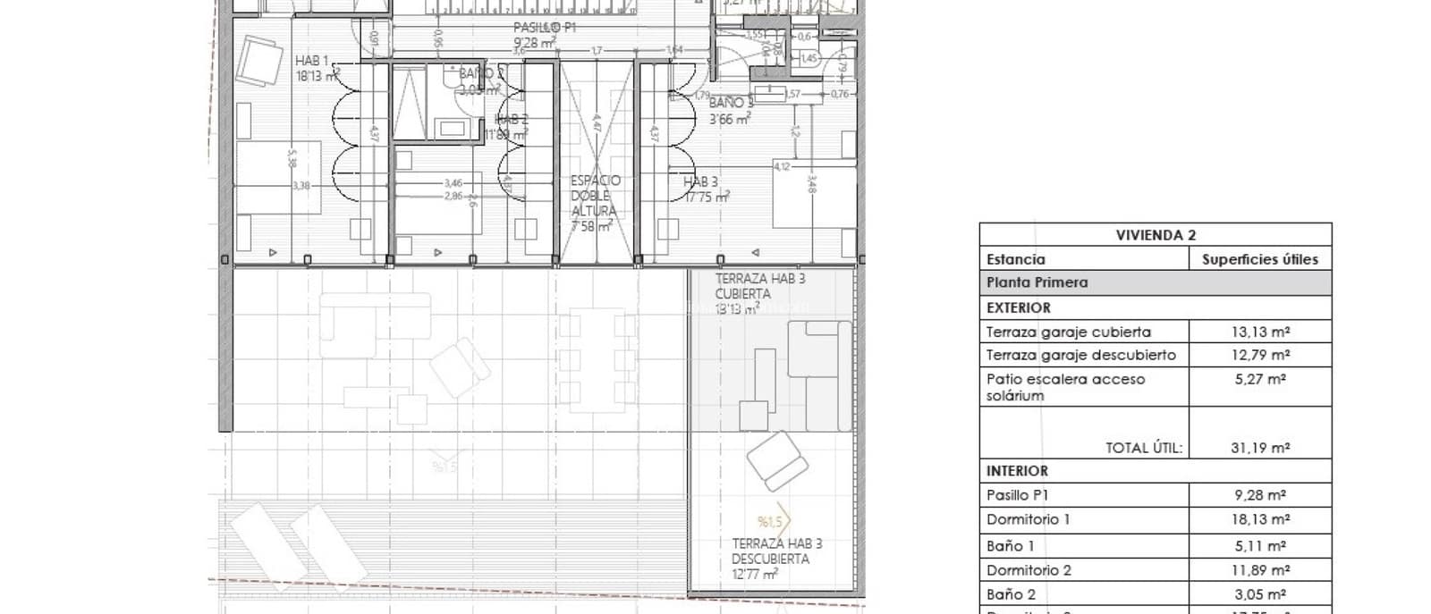 3 sypialnia Willa na sprzedaż w Albir z basenem garażem - 1 450 000 € (Ref: 7258289)