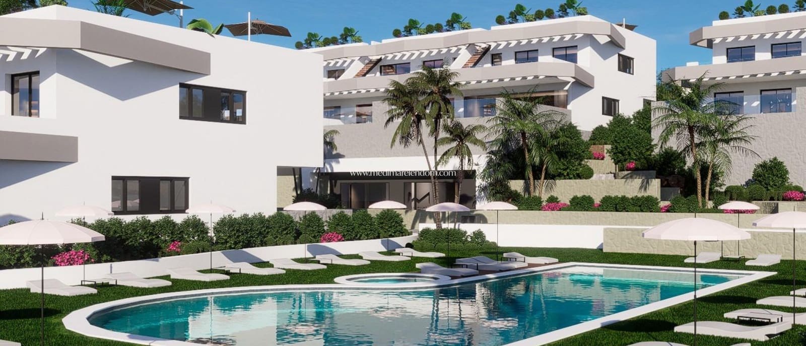 3 Zimmer Bungalow zu verkaufen in Finestrat mit Pool - 479.900 € (Ref: 9309310)