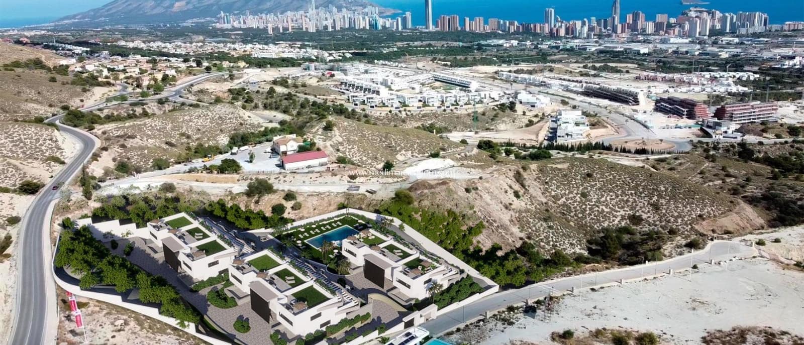 3 Zimmer Bungalow zu verkaufen in Finestrat mit Pool - 479.900 € (Ref: 9309310)