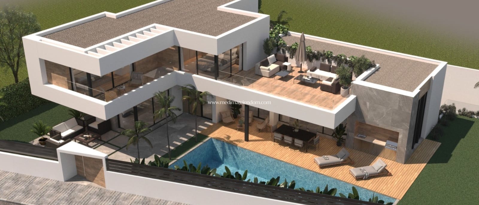 5 camera da letto Villa in vendita in Ciudad Quesada con piscina garage - 1.500.000 € (Rif: 9357921)