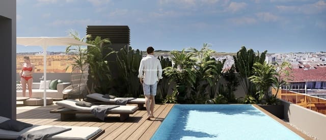 2 bedroom Penthouse for sale in Centro, Torrevieja with pool - € 290,000 (Ref: 9432352)