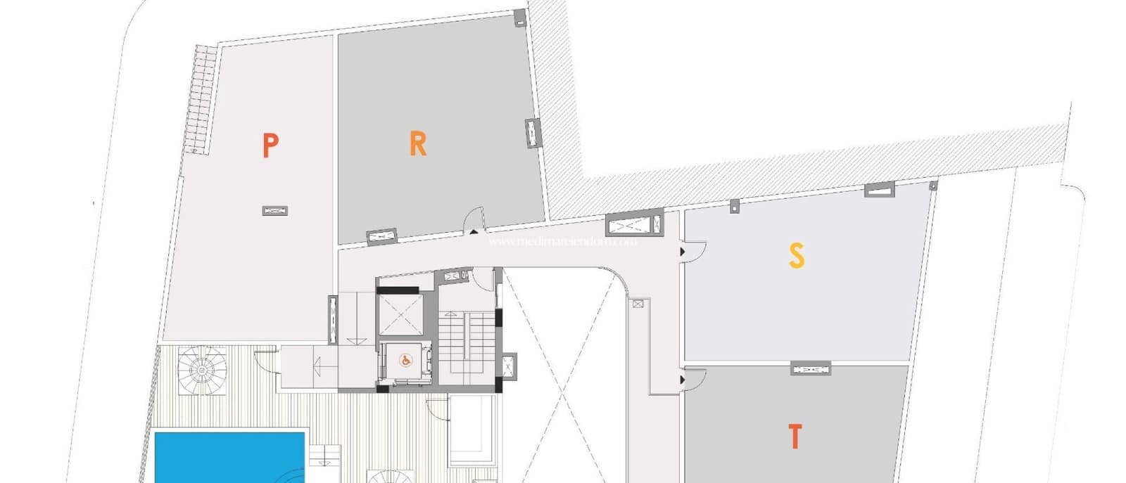 2 Zimmer Penthouse zu verkaufen in Torrevieja mit Pool - 290.000 € (Ref: 9432352)