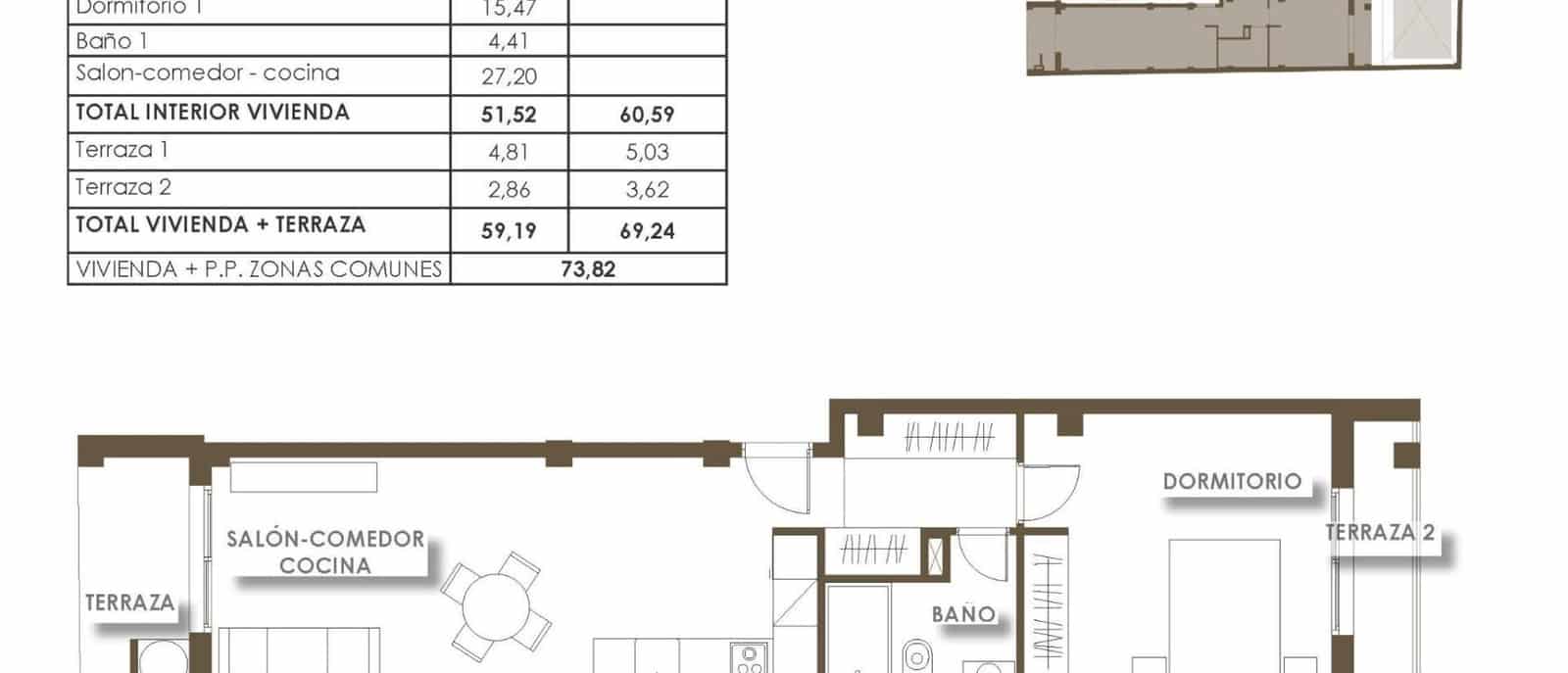 1 makuuhuone Huoneisto myytävänä paikassa Torrevieja mukana uima-altaan - 235 000 € (Ref: 9432359)
