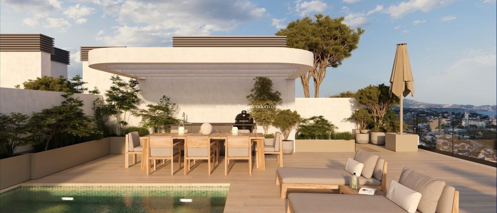 2 soverom Leilighet til salgs i Calpe / Calp med svømmebasseng - € 395 000 (Ref: 9432363)