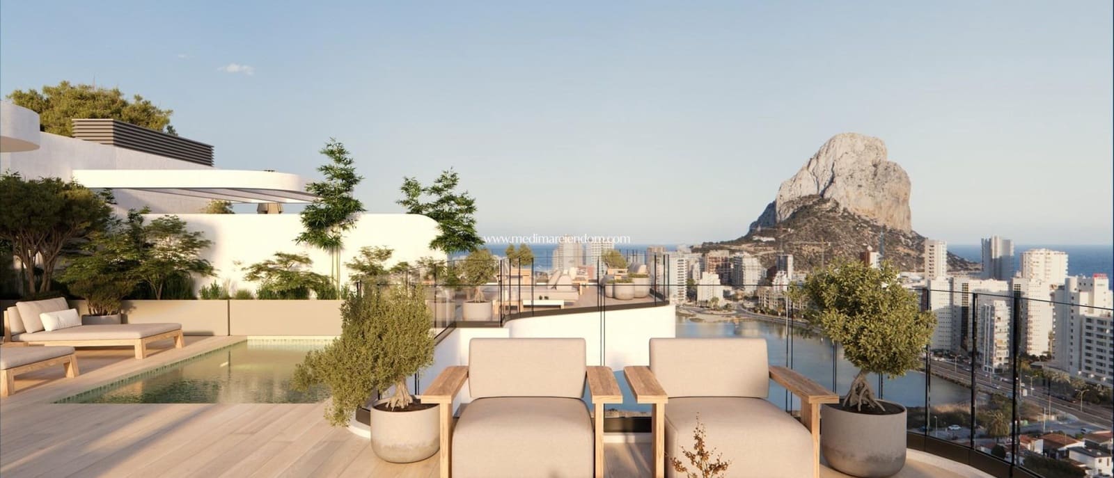 2 soverom Leilighet til salgs i Calpe / Calp med svømmebasseng - € 395 000 (Ref: 9432363)