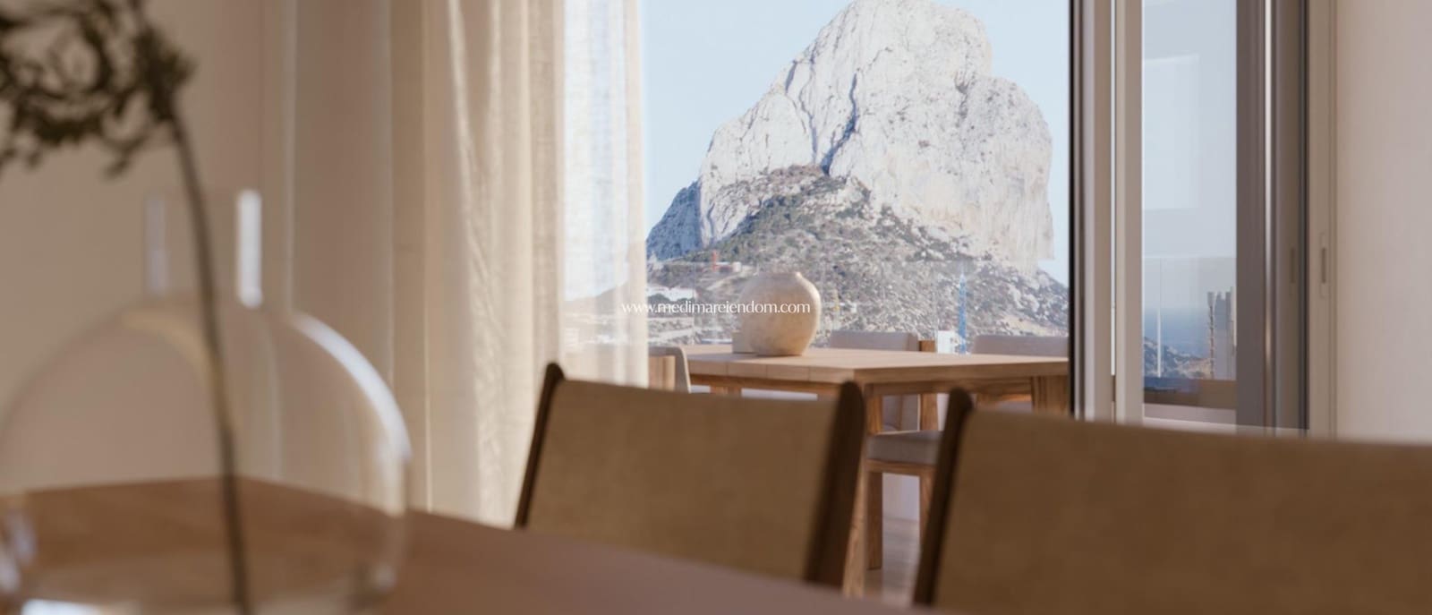 3 chambre Appartement à vendre à Calpe / Calp avec piscine - 440 000 € (Ref: 9432364)
