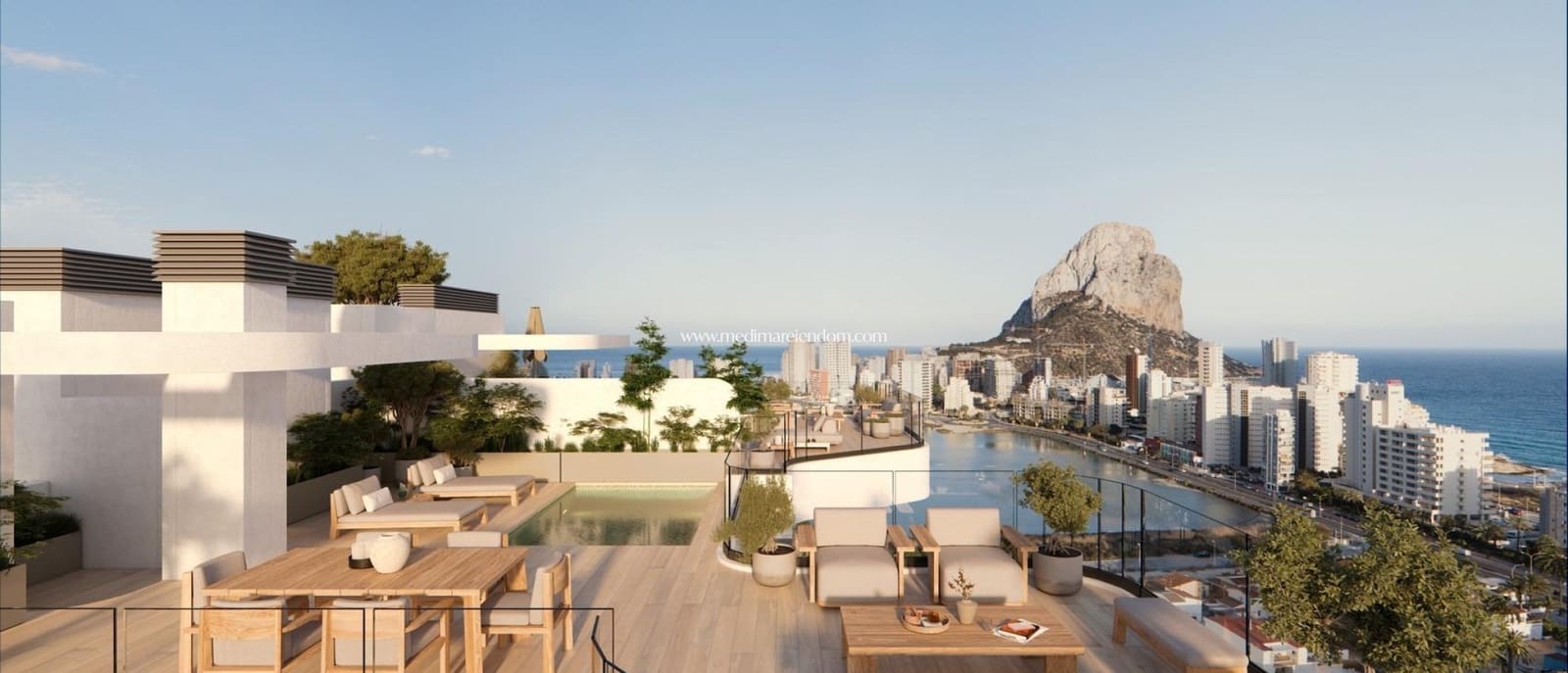 3 chambre Appartement à vendre à Calpe / Calp avec piscine - 440 000 € (Ref: 9432364)