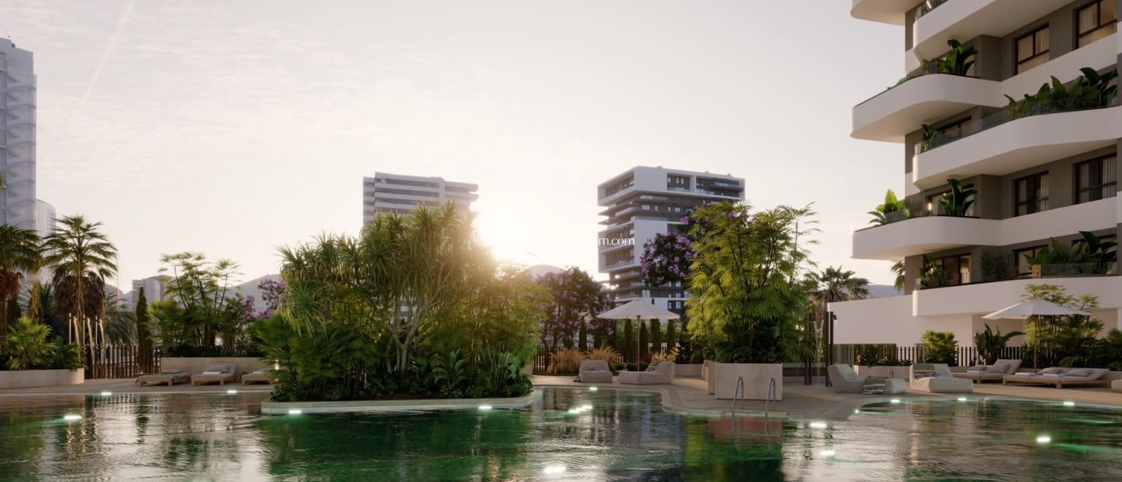 3 chambre Appartement à vendre à Calpe / Calp avec piscine - 440 000 € (Ref: 9432364)