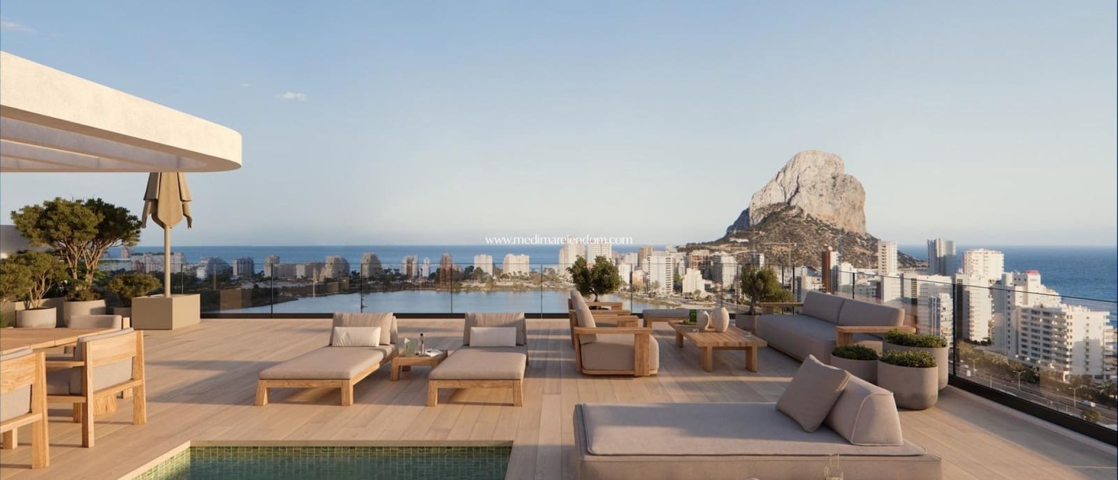 3 chambre Appartement à vendre à Calpe / Calp avec piscine - 440 000 € (Ref: 9432364)