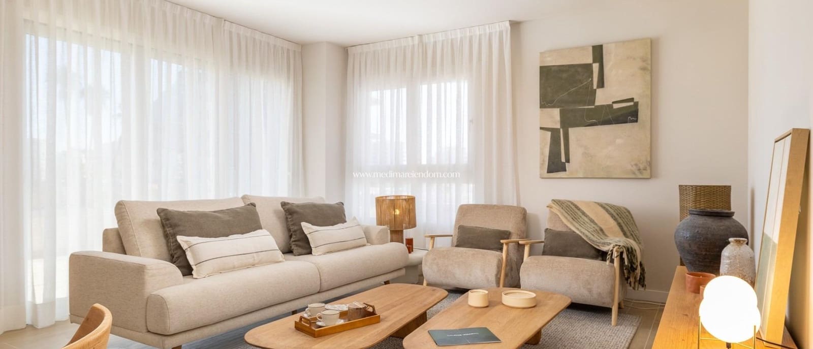 3 sypialnia Apartament na sprzedaż w Calpe / Calp z basenem - 440 000 € (Ref: 9432364)