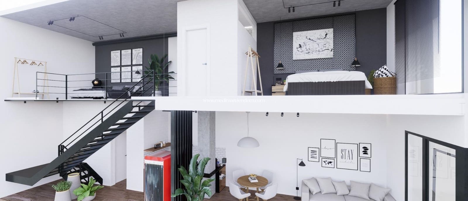 2 makuuhuone Huoneisto myytävänä paikassa Alicante kaupunki mukana uima-altaan - 298 900 € (Ref: 9432613)